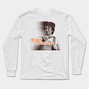 Robin Williams Fade Tribute Long Sleeve T-Shirt